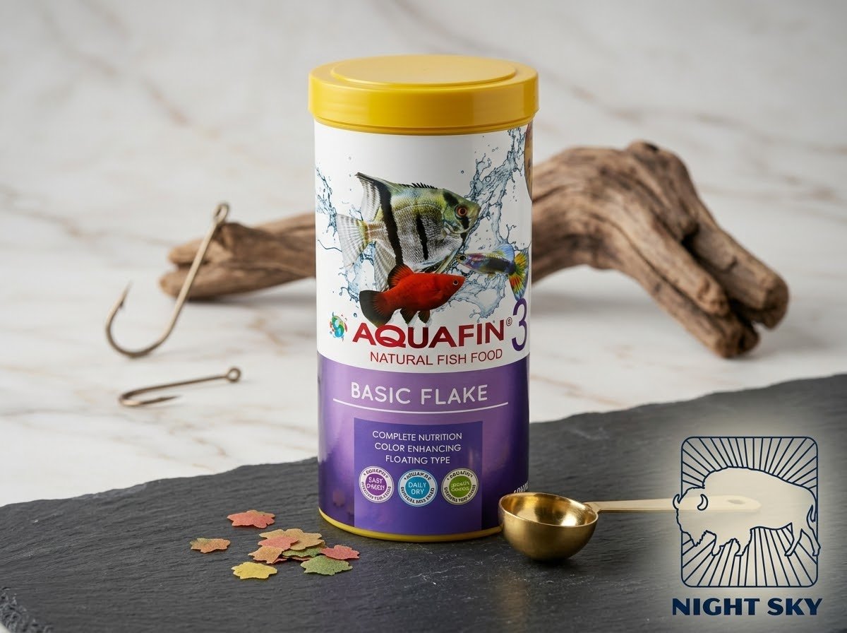 Aquafin Natural Fish Food (Basic Flake)