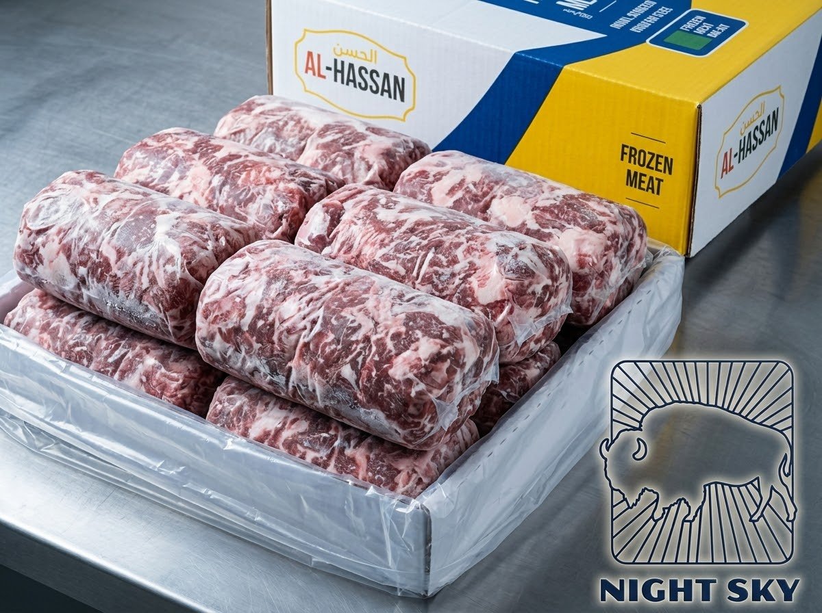 Frozen Minced Meat — Catering Box